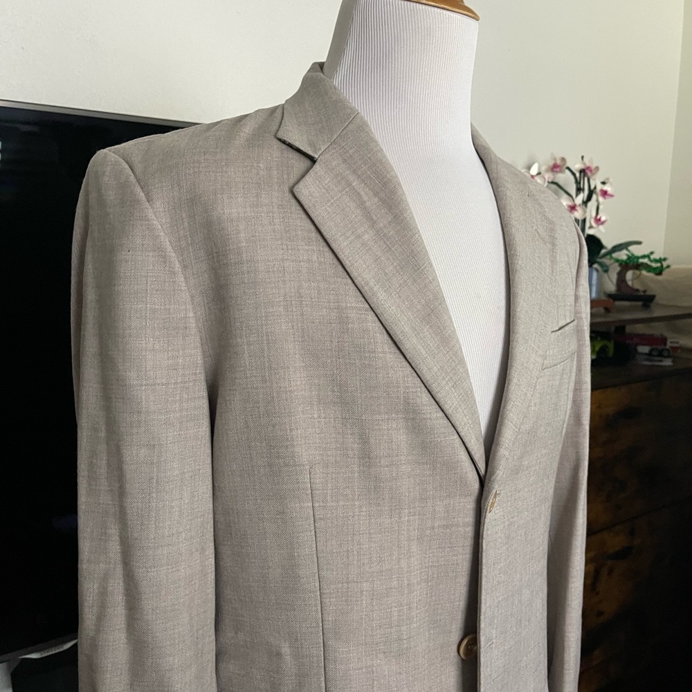 Benetton Men's Coat Jacket 50R Made in Italy